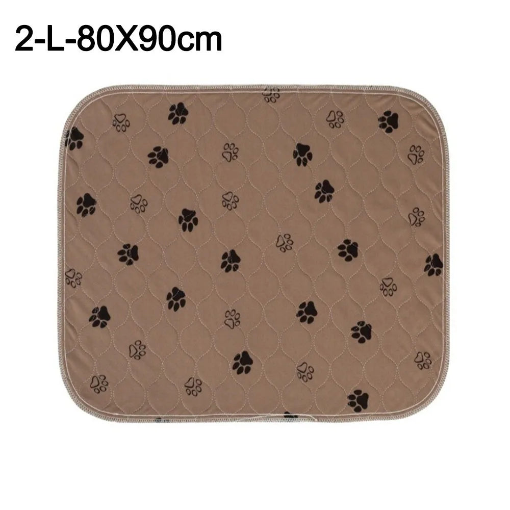 Absorbing Pad Waterproof Puppy Pee Pad Reusable Fast Absorbing Pet Bed Mat Soft Non-slip Dog Urine Pad Pet Training