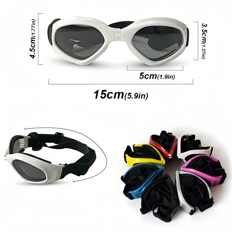 Foldable Pet Glasses Dog Goggles Sunglasses Puppy Cat Glasses UV Protection Summer Windproof Dogs Puppy Accessories Pet Supplies