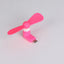 Creative Mini Portable Micro Fan Mobile Phone Mini Fan Charging Treasure Cooling Fan USB Gadget Fans Tester For Type-C