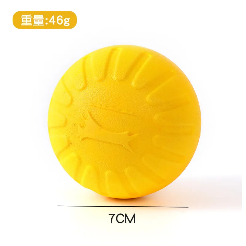 Hot-selling Dog Training Pet Ball Biting Pull Ring Pet Toy Frisbee EVA Foam Bite-resistant Dog Toy