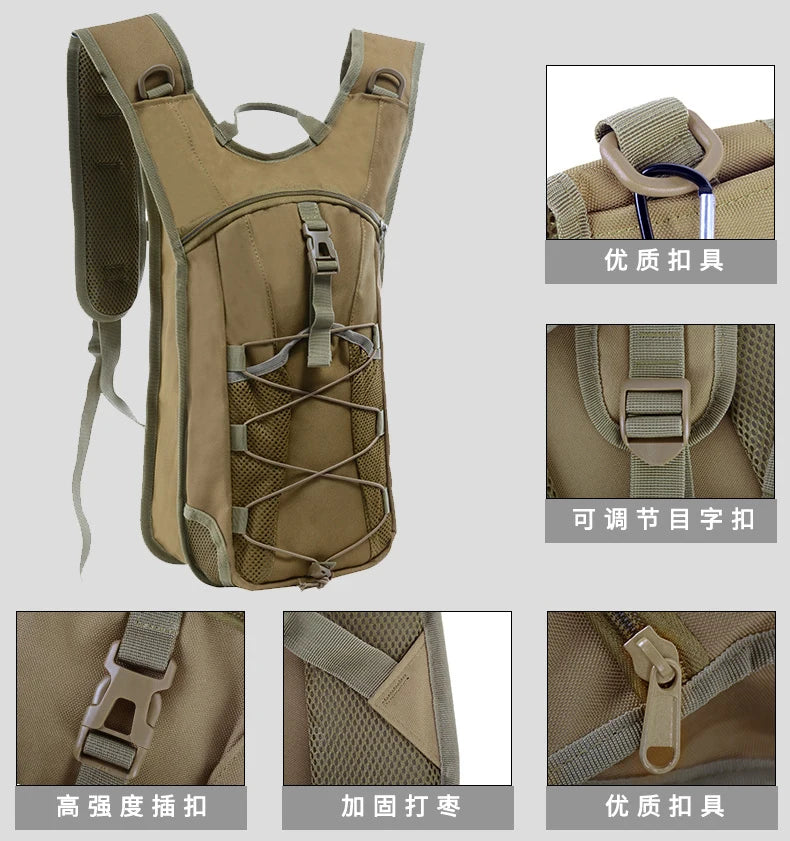 2025 New cycling Hiking Backpacks 20L Outdoor Climbing running Rucksack Camping Hunting Depack Water Bag Storage knapsack