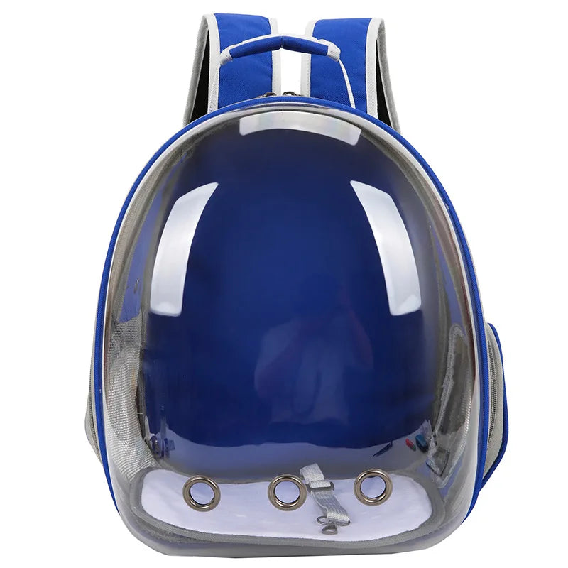 Airline Approved Pet Backpack - Transparent Space Capsule