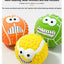 New Smiley Face Ball Latex Sound Toy Molar Teeth Cleaning Pet Latex Ball Dog Toy Pet Supplies