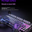 GravaStar 75k1pro Esports Gaming Mechanical Keyboard 79 Key Cyberpunk Theme Aluminum Alloy Keyboard Tablet Laptop Office Gaming