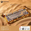 Gravity Planet Cocoon Breaking 75k1pro Mechanical Keyboard Competition Blog Manufacturing Aluminum Alloy Wireless Gaming Mouse