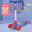 Cycling City 2-12 Years Old Children's Scooter Foldable Scooter With Music Light 3-wheel Scooter 4-speed Adjustable Balance Car