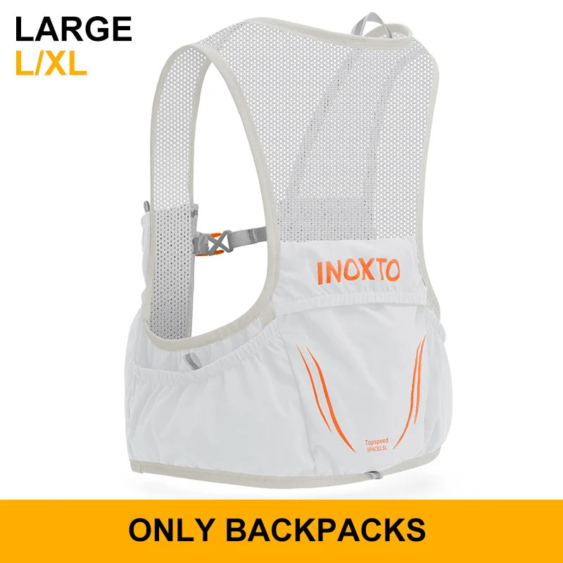 INOXTO 2022 new lightweight running backpack moisturizing vest suitable for bicycle marathon hiking ultra-light portable 2.5L
