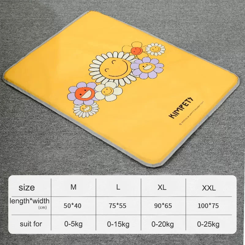 MADDEN Summer Cooling Pet Beds for Dogs Durable Scratch Resistant Waterproof Breathable Cat Mat Pad Sofa Pet Supplies