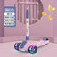 Cycling City 2-12 Years Old Children's Scooter Foldable Scooter With Music Light 3-wheel Scooter 4-speed Adjustable Balance Car