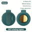 Portable silent mini bladeless electric fan, adjustable 3-speed suspended waist fan, rotating body fan, suitable for outdoor