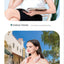 New Mini Neck Fan Portable Bladeless Hanging Neck 1200mAh Rechargeable Air Cooler 3 Speed Mini Summer Sports Fans