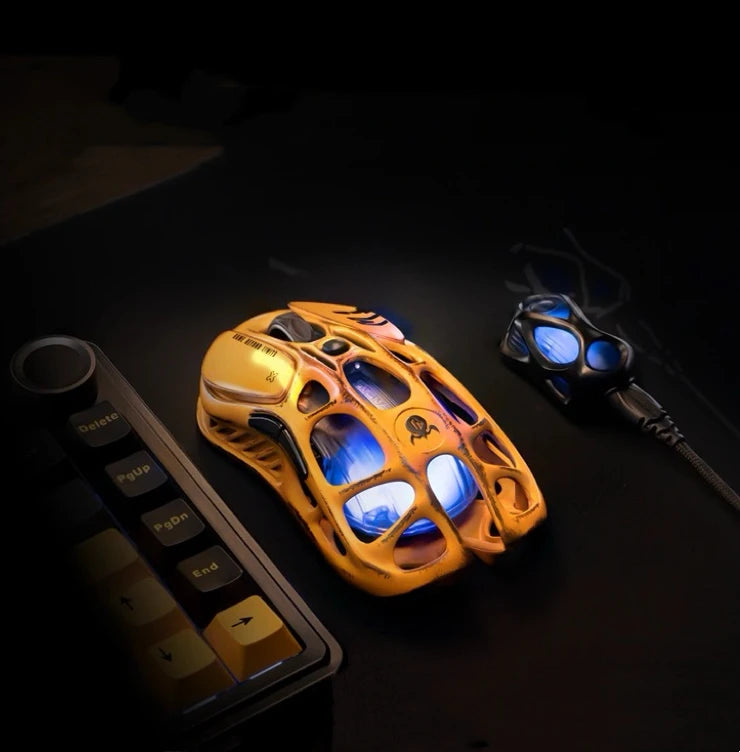 Gravity Planet Breaking the cocoon mouse e-sports game dedicated wireless hollow mechanical Bluetooth mouse