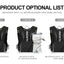 Men's and Women's Outdoor Sports Backpack Marathon Moisturizing Vest, suitable for sharing, cycling, hiking and water sports