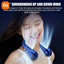 Xiaomi Neck Fan Digital Display Power Ventilator Leafless Neck Band Fan Portable Mini Air Cooler USB Rechargeable Fan