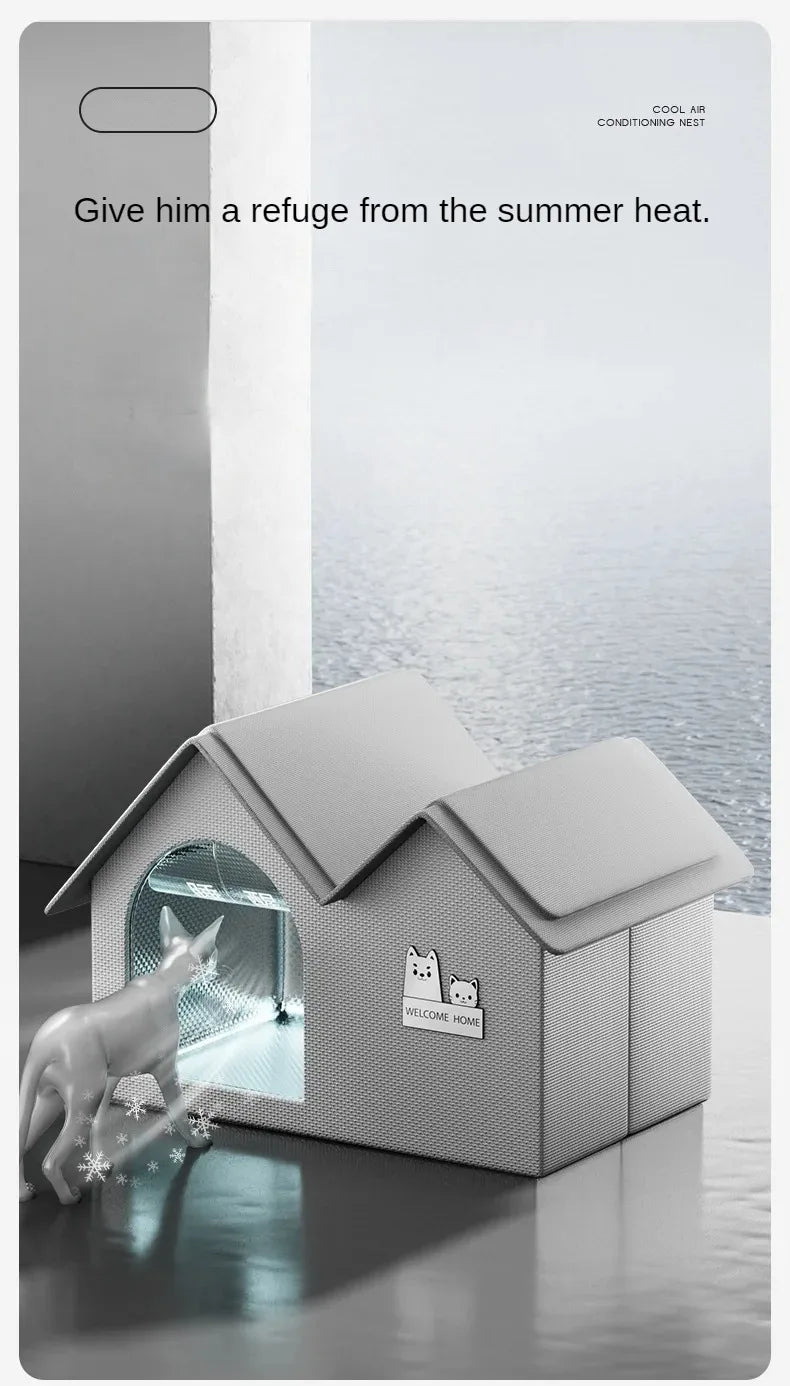 Cat Air Conditioning House Cat Litter Summer Cooling Summer Pets Four Seasons Ice House Small Dog Sleeping