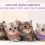 Pet Calm Collar Cat Dog Soothe Collar Adjustable Neck Strap Relieve Anxiety Remove Restlessness Protection Relax Pet Supplies