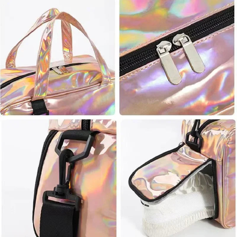 Swimming Bag Wet Dry Separation Large Capacity Storage Bags Fitness Beach Yoga Travel Waterproof Portable Handbag Shoulder Bag