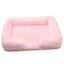 Winter Rectangular S M L XL Dog Beds Washable Plush Fluffy Dog Cat Bed Mat Pet Cushion Big Medium Kennel House camas para perro