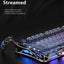 GravaStar 75k1pro Esports Gaming Mechanical Keyboard 79 Key Cyberpunk Theme Aluminum Alloy Keyboard Tablet Laptop Office Gaming