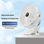 Xiaomi Clip-on Fan 5 Speed Quiet Rechargeable Home Desktop Portable Air Circulator Wireless Fan Light With LED Display For Camp