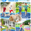 Splash Pad for Dogs Kids Outdoor Water Play Mat Sprinkler Toy Non-Slip Dog Pool Summer Backyard Fun Durable Pet Water Mat
