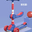 Cycling City 2-12 Years Old Children's Scooter Foldable Scooter With Music Light 3-wheel Scooter 4-speed Adjustable Balance Car