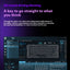 GravaStar 75k1pro Esports Gaming Mechanical Keyboard 79 Key Cyberpunk Theme Aluminum Alloy Keyboard Tablet Laptop Office Gaming