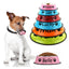 Personalized Stainless Steel Pet Bowls - Custom Name, Non-Slip, Colorful, Multi-Size