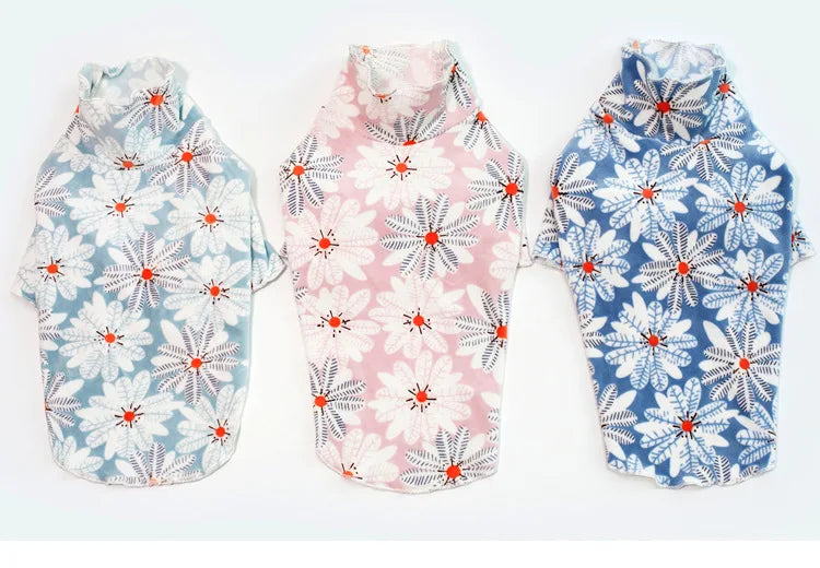 Jacket and Underwear Dog Clothes Autumn and Winter Clothes Small Medium Dog Fleece-lined Thickened Pet Vest Cotton Vest