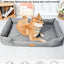 Removable Waterproof Dog Bed Upgrade 900D Oxford More Waterproof More Bite-resistant Dogs Beds for All Seasons Dog Accessories