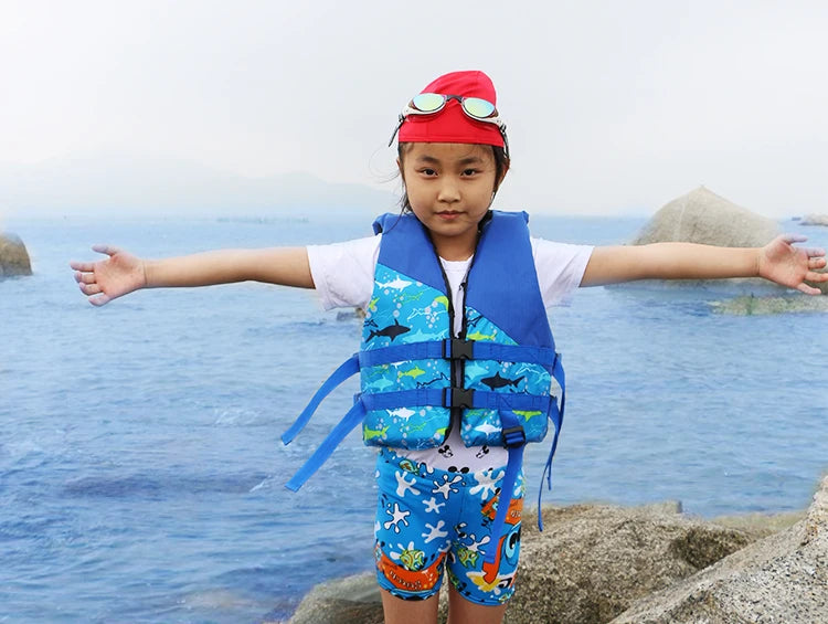 Kid's Life Jacket Vest, Child Float, Pool, Buoyancy Aid, Safe Buckle, Toddler, Quick Delivery, 30- 50 lbs