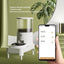 Smart Pet Feeder For Cats Dogs WiFi Video Automatic Food Dispenser Travel Supply Auto Feeding Machine Bowls And Drinkers