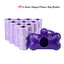 Pet Poop Bag Solid Color Printed Pet Garbage Bag Clean Poop Bag Dog Walking Portable Poop Bag For Dogs Litter and Housewife Bags