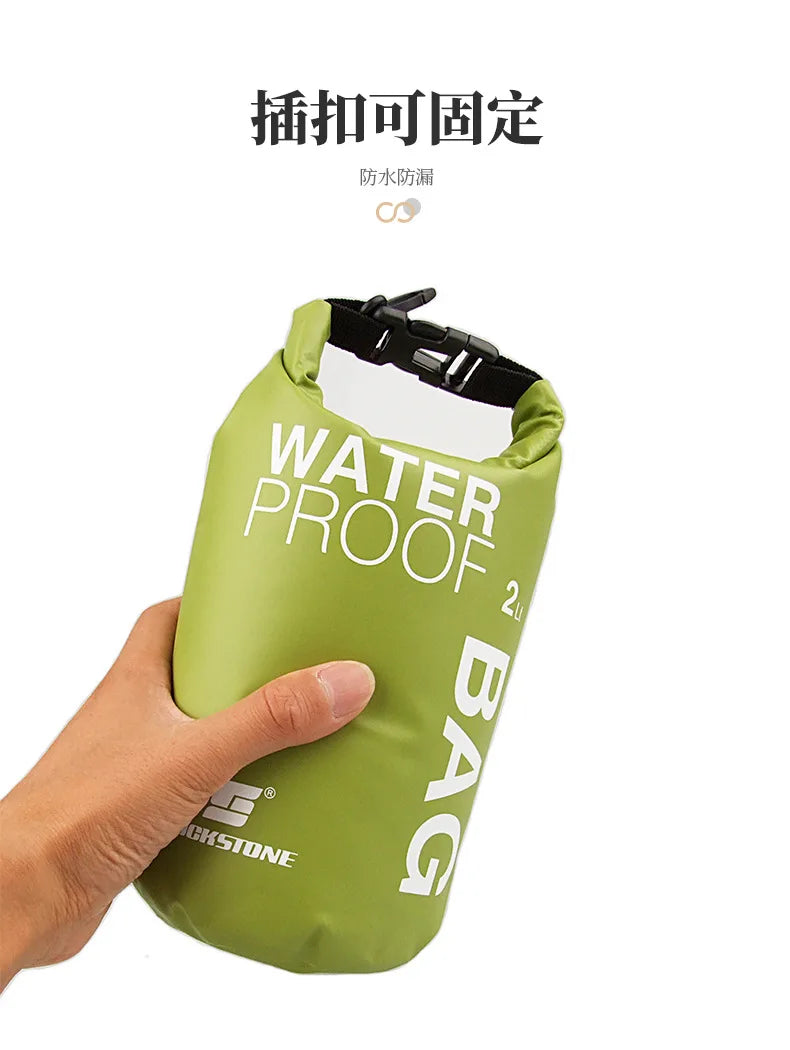2L/5L/10L/15L Drifting PVC Mesh Bags Lightweight Waterproof Phone Pouch Floating Boating Kayaking Camping Bags Outdoor Swimming
