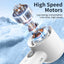 Xiaomi New Handheld Fan 100 Wind Speeds Adjustable USB Charging Mini Digital Display Large Wind Turbine Leafless Electric Fan