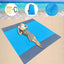 Waterproof and sand-proof beach mat, suitable for 3 adults - Outdoor picnic mat, suitable for travel, camping and hiking.