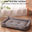 Waterproof Dog Bed 600D Oxford Pet Dogs Beds for All Seasons Thickened PP Cotton Filling Bite-resistant Pet Mat Dog Accessories