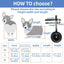 New 1pcs Pet Wheelchair Cart Adjustable Pet Mobility Aids with Wheels Disabled Cat Dog Rehabilitation Walking Mobility Aid Troll