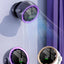 Digital Display Desktop Remote Control Fan 720 Degree Rotation Adjustable Clip-on Fan Office High Speed Turbine Powerful Fan