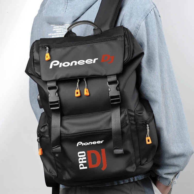 2025 Pioneer DJ Pro Large Capacity Fashion Multi-Purpose Travel Outdoor Walking Camping Backpack Waterproof Bag Quality Backpack