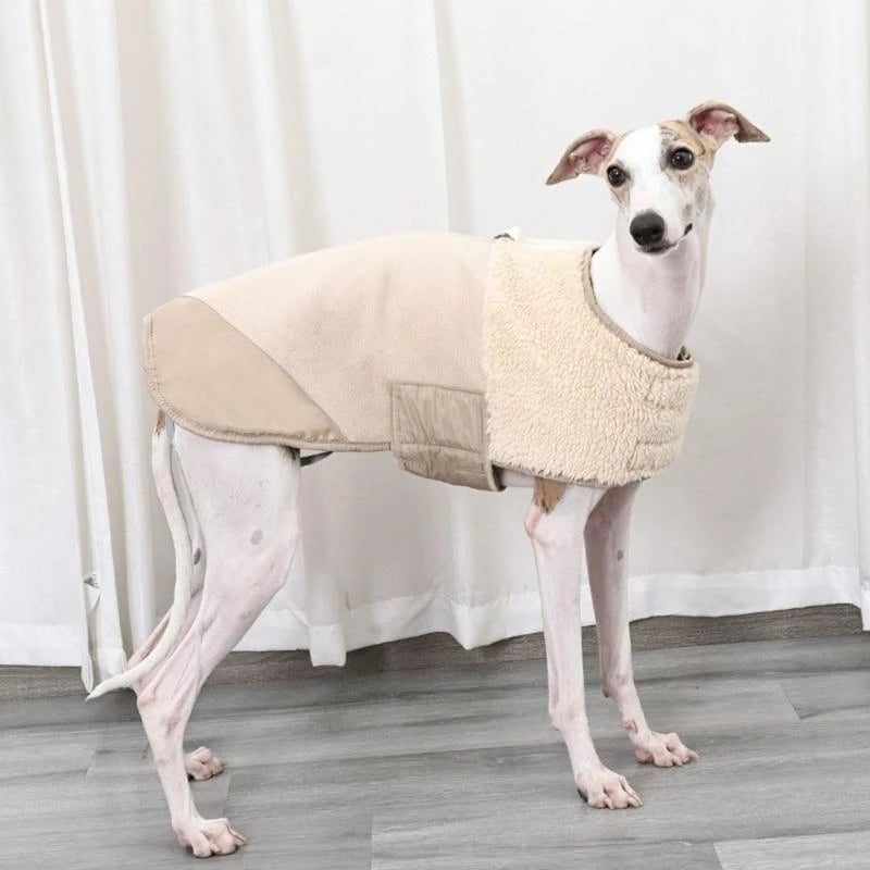 Dog Winter Apparel Furry Vest Indoor Outdoor Use Clothes Sweatshirt Outfit Winter Apparel Walking Camping