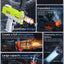 Electric UZI Flamethrower Water Gun Toy High-Power Full Automatic Water Shooter Outdoor Games for Kids Adults Summer Fun Toys