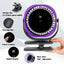Clip on Fan for Bedroom 70ft Powerful Airflow 120 Speed Rechargeable 360° Adjustable 35db Quiet Table Desktop Fans for Summer