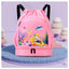 Kids Swimming Backpack Children Dry Wet Sports Gym Fitness Bag Waterproof Beach Shoulder Rucksack  Cartoon Travel Duffel Pack