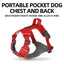 Anti-escape Pet Dog Vest Harness Reflective Adjustable Arn s Para Perros For Medium Large Dogs