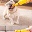 Novelty Yellow Screaming Chicken Dog Toy-Durable Rubber Squeaker for Boredom Relief Bite-Resistant Chew Toy for Small/Medium Dog