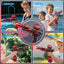 Electric Water Gun Outdoor Toys LED Light Sound Effects Flame Spray High Pressure High Speed Squirt Gun for Kids Adults Summer