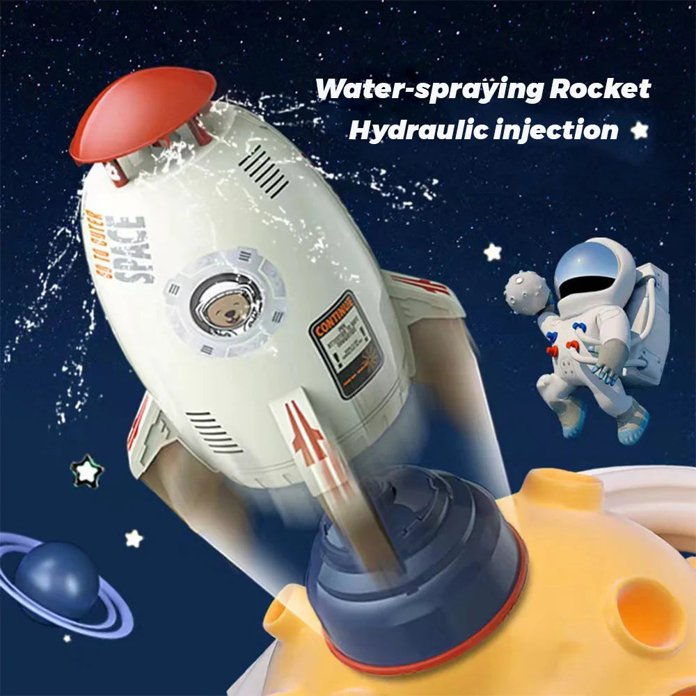 Rocket Sprinkler Toy – Rotating Flying Water Spray Launcher Outdoor Sprinkler Rocket Children's Water Play Tools