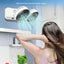 2024 New Multi-Function Double-Head Shaking Fan 4-Gears Adjustable High-Definition Digital Display Night Lights Portable Fan