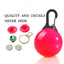 Usb Charging Glowing Dog Collar With Pendant Detachable Luxury Led Light Bright For Small Dogs Cat Night Safety Collar Wholesale